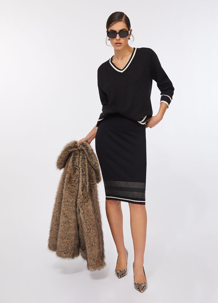 Liu Jo Better skirt black Liu Jo - large image number 5