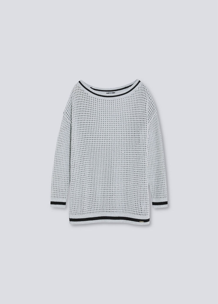 Maglia Liu Jo Better argento Liu Jo - large image number 4