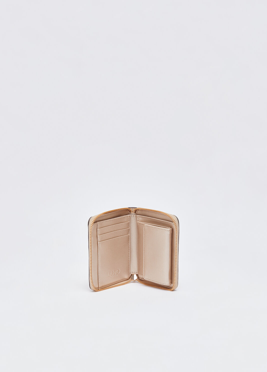 Portafoglio piccolo oro chiaro Liu Jo - large image number 3