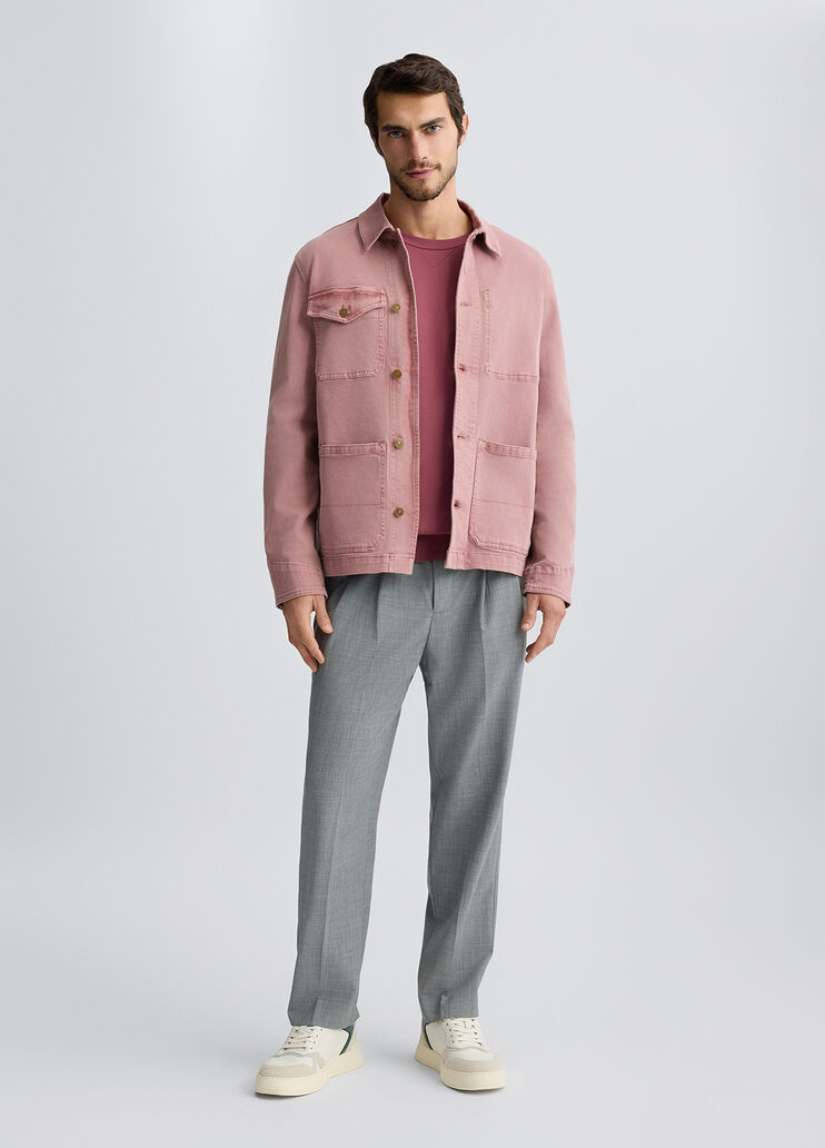 Pink denim field jacket raspberry Liu Jo - large image number 5 Pink denim field jacket raspberry Liu Jo - large image number 5