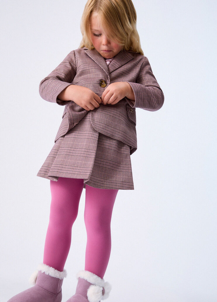 Prince of Wales Check Coat beige Liu Jo - medium