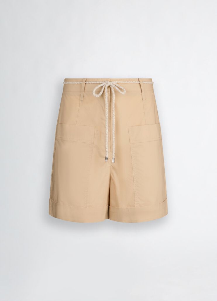 Poplin shorts beige Liu Jo - large image number 6