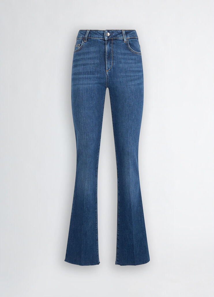 Blue bell-bottom jeans dark denim Liu Jo - large image number 6 Blue bell-bottom jeans dark denim Liu Jo - large image number 6