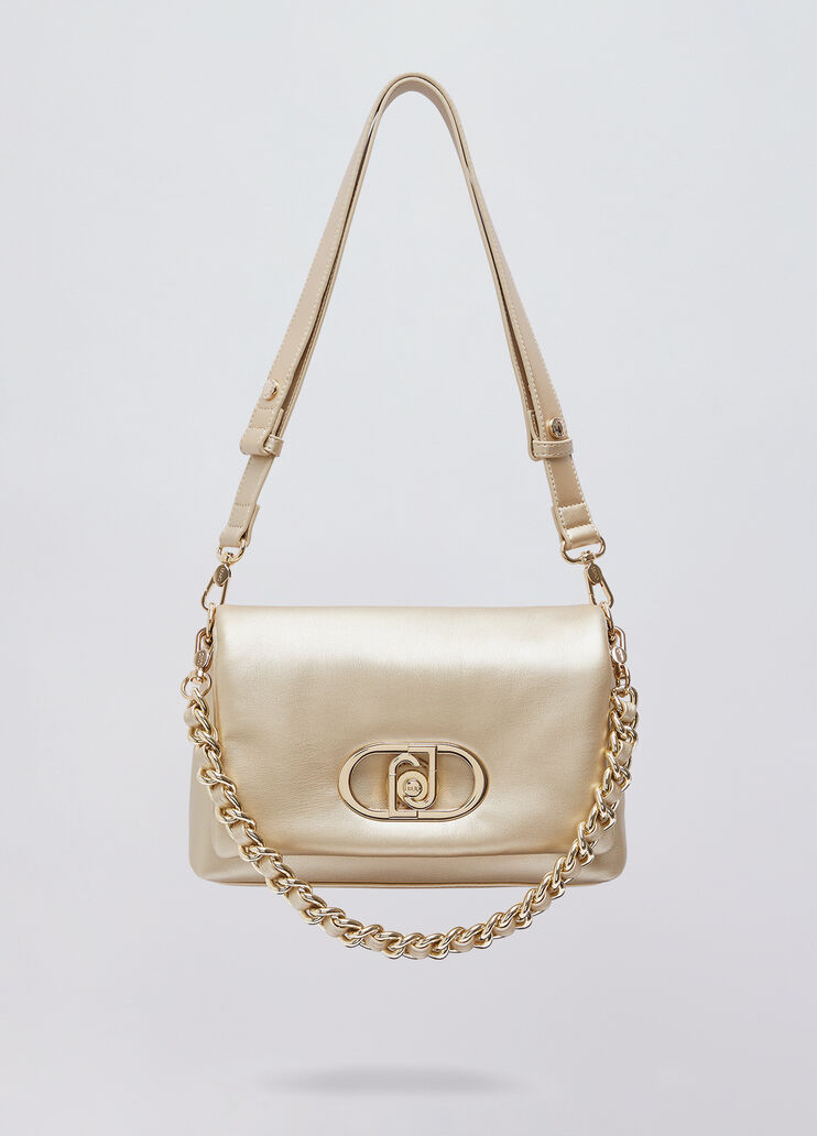 Borsa LaPuffy media oro chiaro Liu Jo - medium