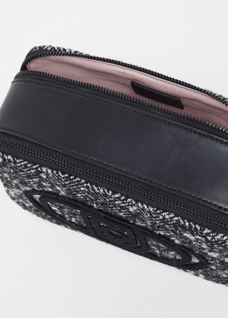 Sac à bandoulière format moyen à chevrons noir Liu Jo - large image number 3 Sac à bandoulière format moyen à chevrons noir Liu Jo - large image number 3