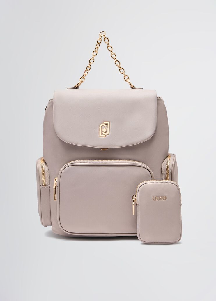 Nylon backpack grey Liu Jo - medium Nylon backpack grey Liu Jo - medium