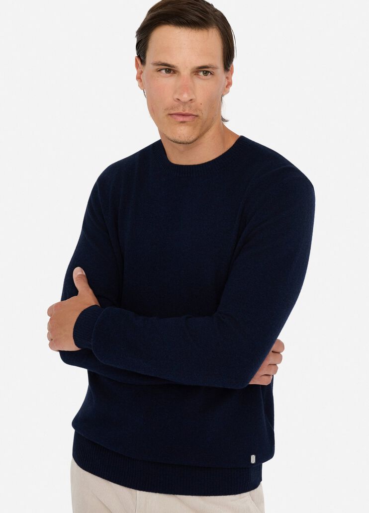 Wool and cashmere jumper dark blue Liu Jo - medium Wool and cashmere jumper dark blue Liu Jo - medium