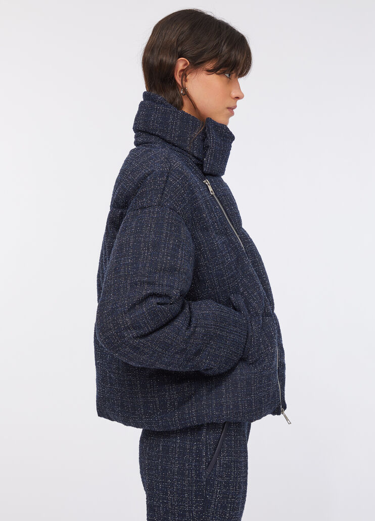 Padded bouclé jacket blue Liu Jo - medium