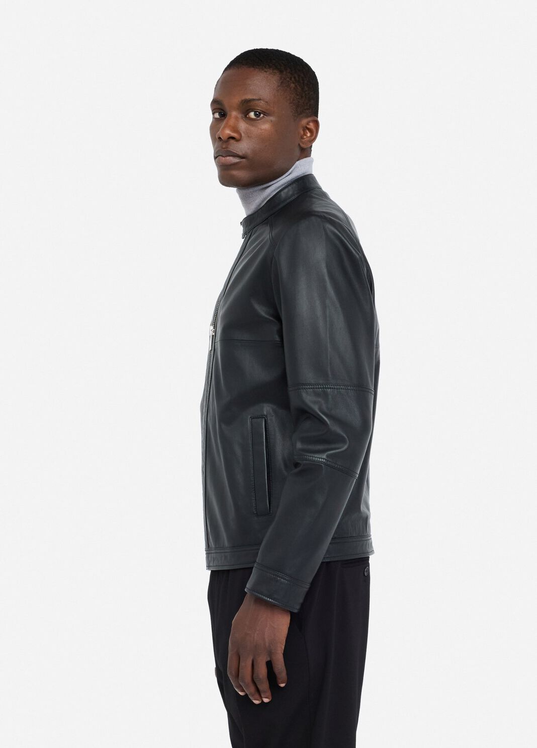 Кожаная байкерская куртка чёрный Liu Jo - large image number 3