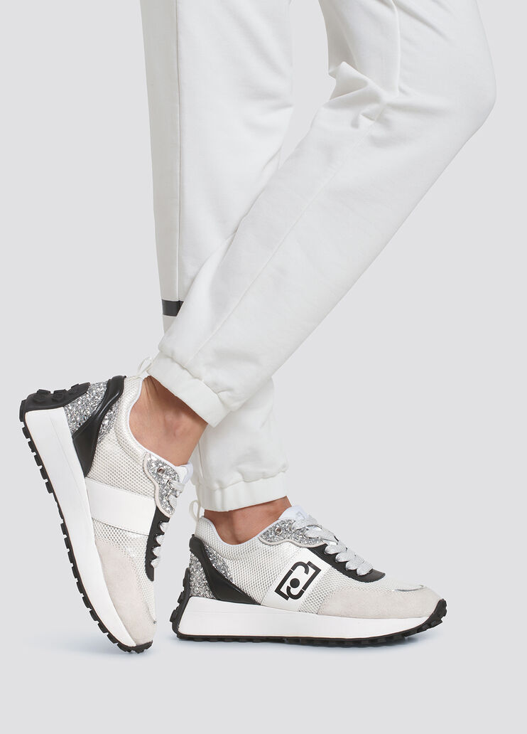 Mesh and glitter sneakers  Liu Jo - large image number 3