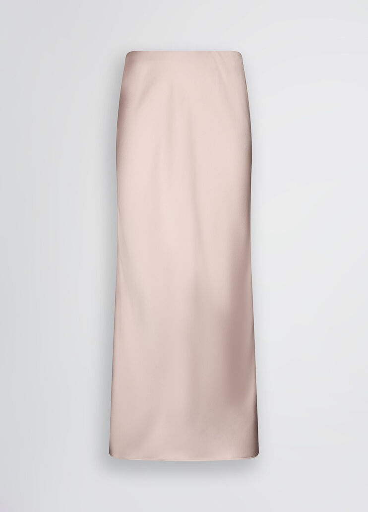 Long pink satin skirt  pink Liu Jo - large image number 6 Long pink satin skirt  pink Liu Jo - large image number 6