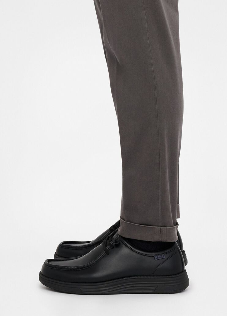 Chino trousers dark grey Liu Jo - large image number 3 Chino trousers dark grey Liu Jo - large image number 3