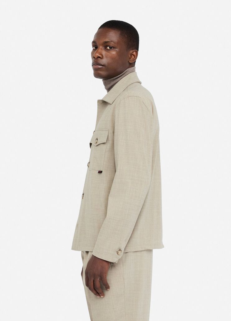 Camisa de lana    beige Liu Jo - large image number 3