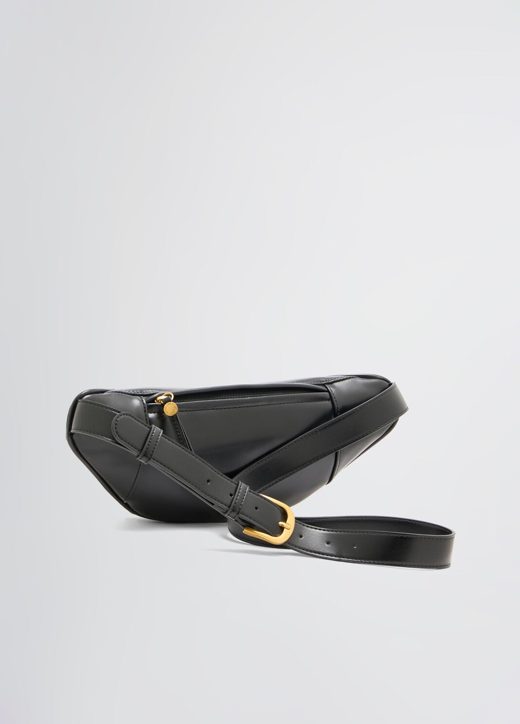 Drummed pouch bag with logo black Liu Jo - large image number 3