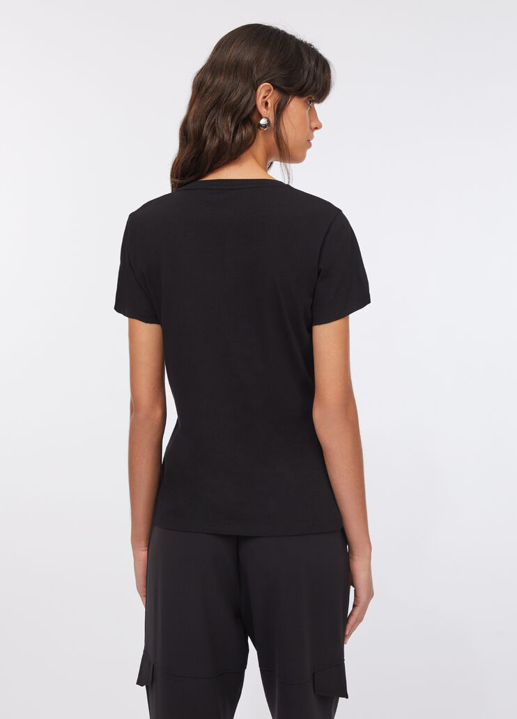 T-shirt Liu Jo Better noir Liu Jo - large image number 1
