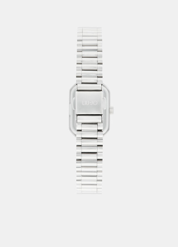 Steel watch with diamantés silver Liu Jo - large image number 1