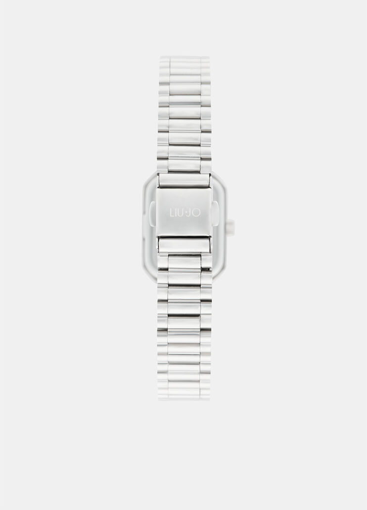 Steel watch with diamantés silver Liu Jo - large image number 1 Steel watch with diamantés silver Liu Jo - large image number 1
