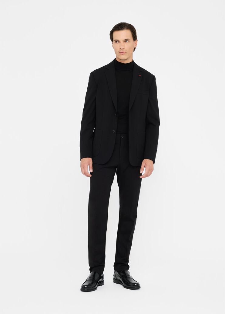 Blazer aus Jersey Schwarz Liu Jo - medium Blazer aus Jersey Schwarz Liu Jo - medium