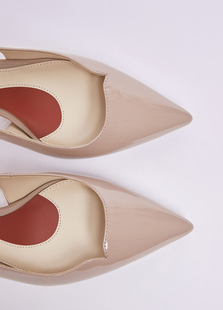 Patent leather court shoes nude Liu Jo - large image number 4