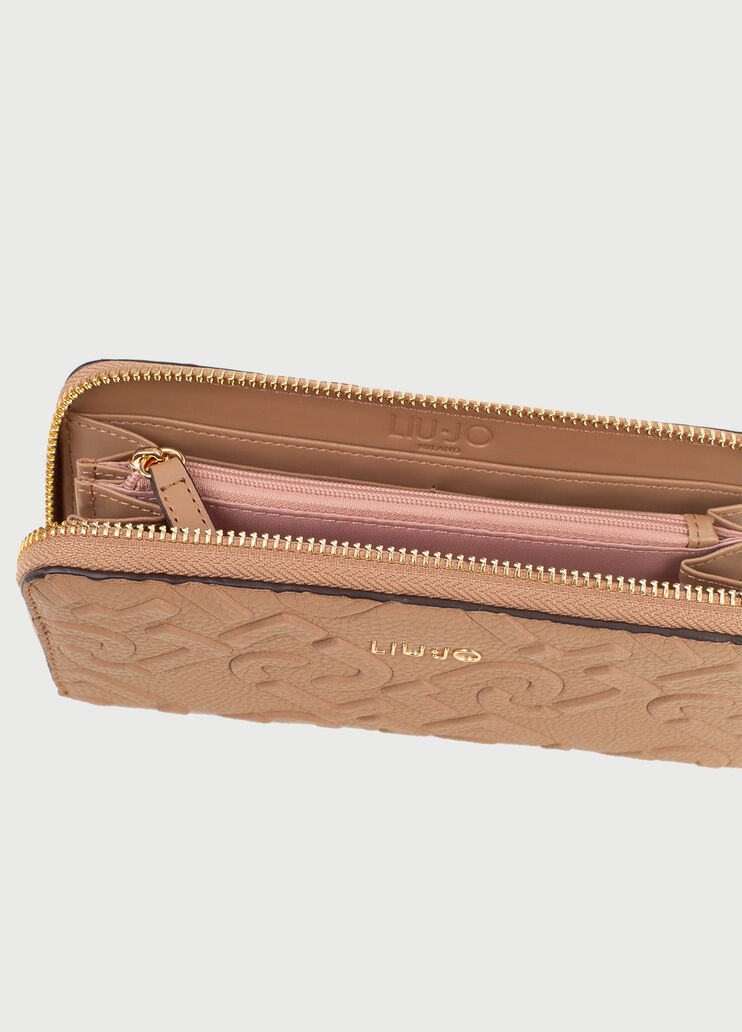 Wallet with logo Brown Liu Jo - large image number 3 Wallet with logo Brown Liu Jo - large image number 3
