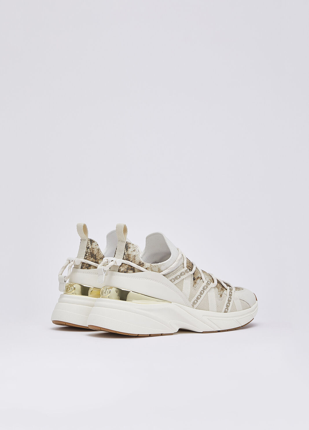 Python print sock-sneakers white Liu Jo - large image number 2