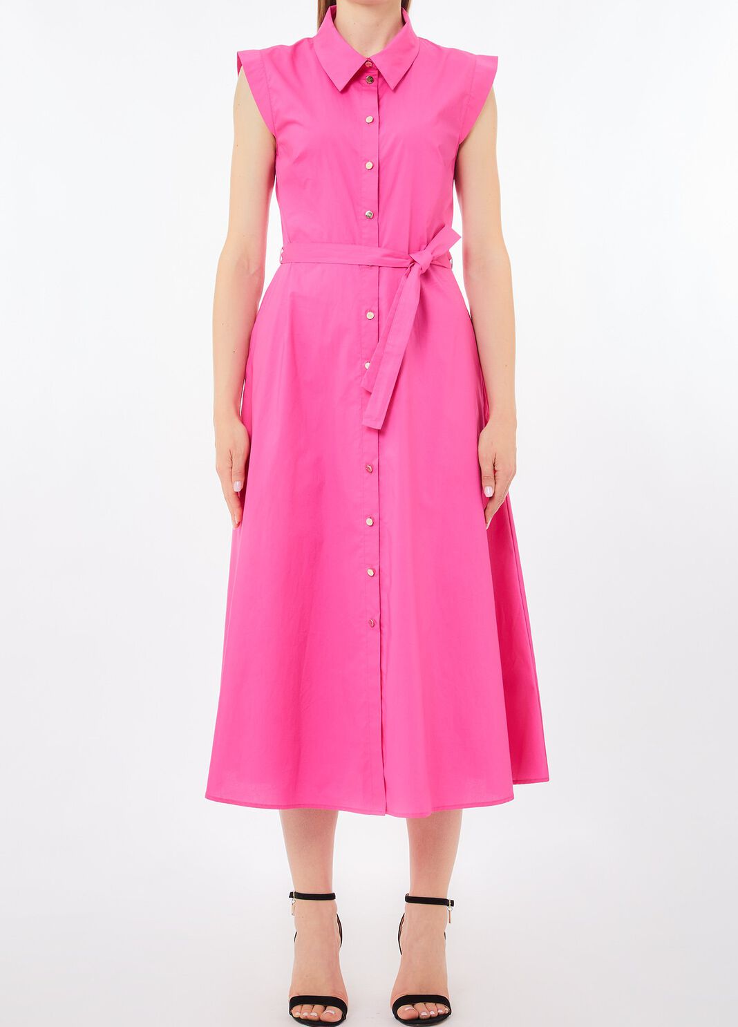 Poplin shirt dress pink Liu Jo - large image number 0