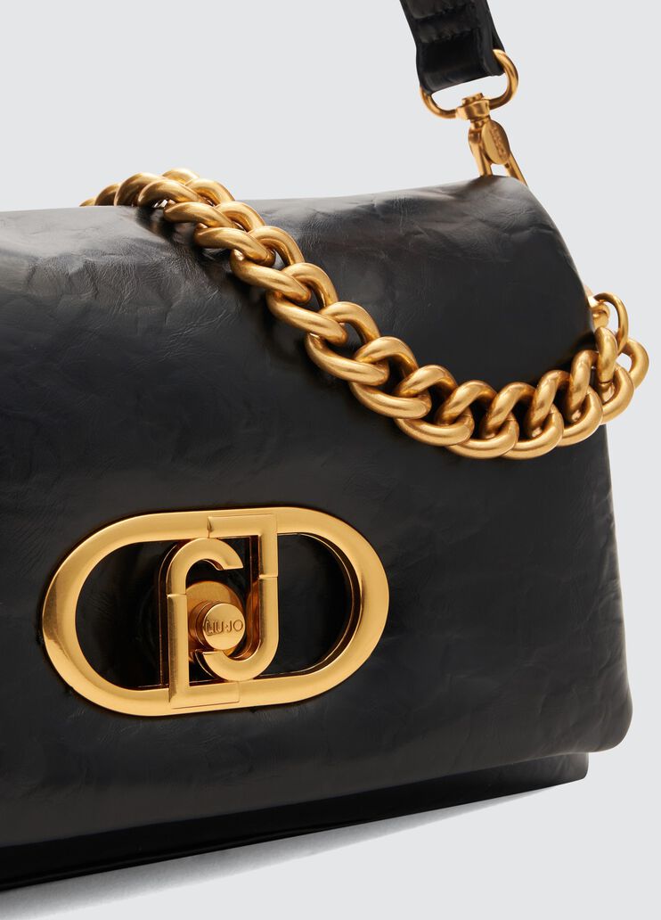 Medium LaPuffy bag black Liu Jo - medium