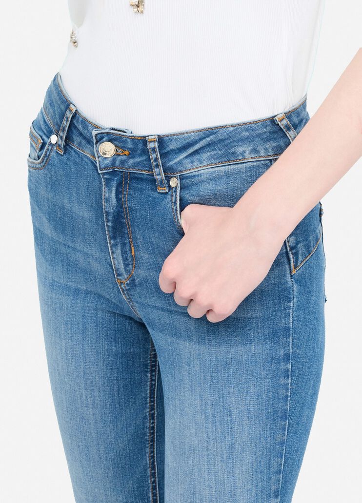 High-rise skinny jeans light blue denim Liu Jo - large image number 2 High-rise skinny jeans light blue denim Liu Jo - large image number 2