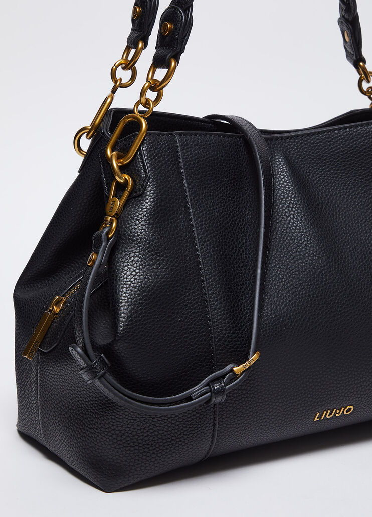 Medium shoulder bag black Liu Jo - large image number 4 Medium shoulder bag black Liu Jo - large image number 4