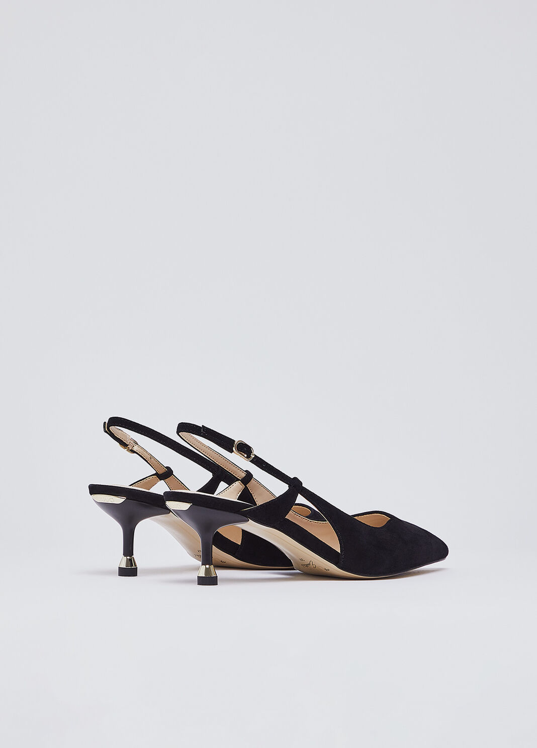 Slingback in camoscio nero Liu Jo - large image number 2