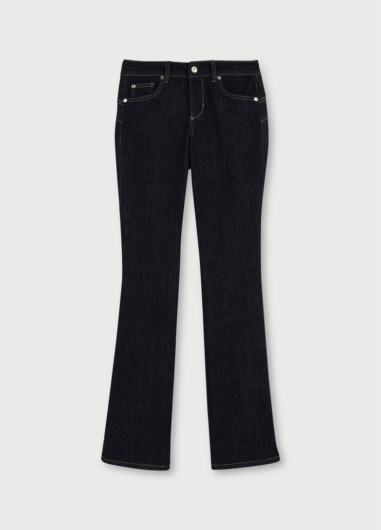Jeans bootcut con marsupio Lavaggio normale Liu Jo - large image number 4 Jeans bootcut con marsupio Lavaggio normale Liu Jo - large image number 4