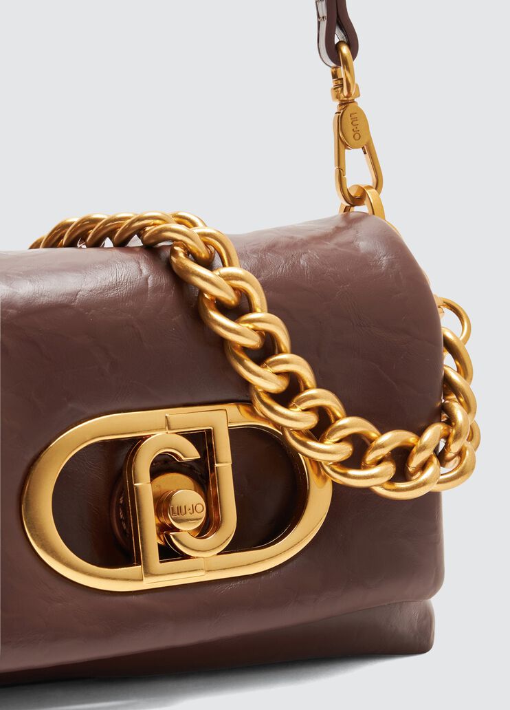 Small LaPuffy bag  dark brown Liu Jo - large image number 3 Small LaPuffy bag  dark brown Liu Jo - large image number 3