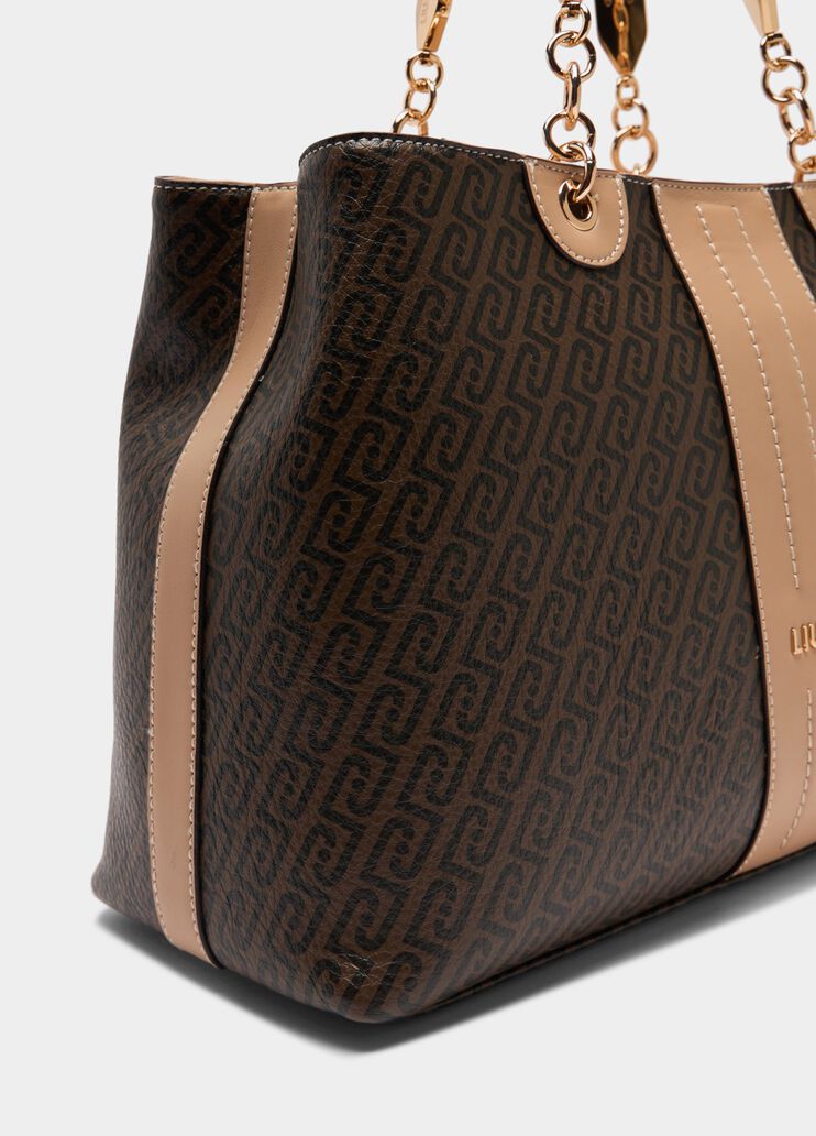 Mittelgroße Schultertaschen  Dunkelbraun Liu Jo - large image number 4