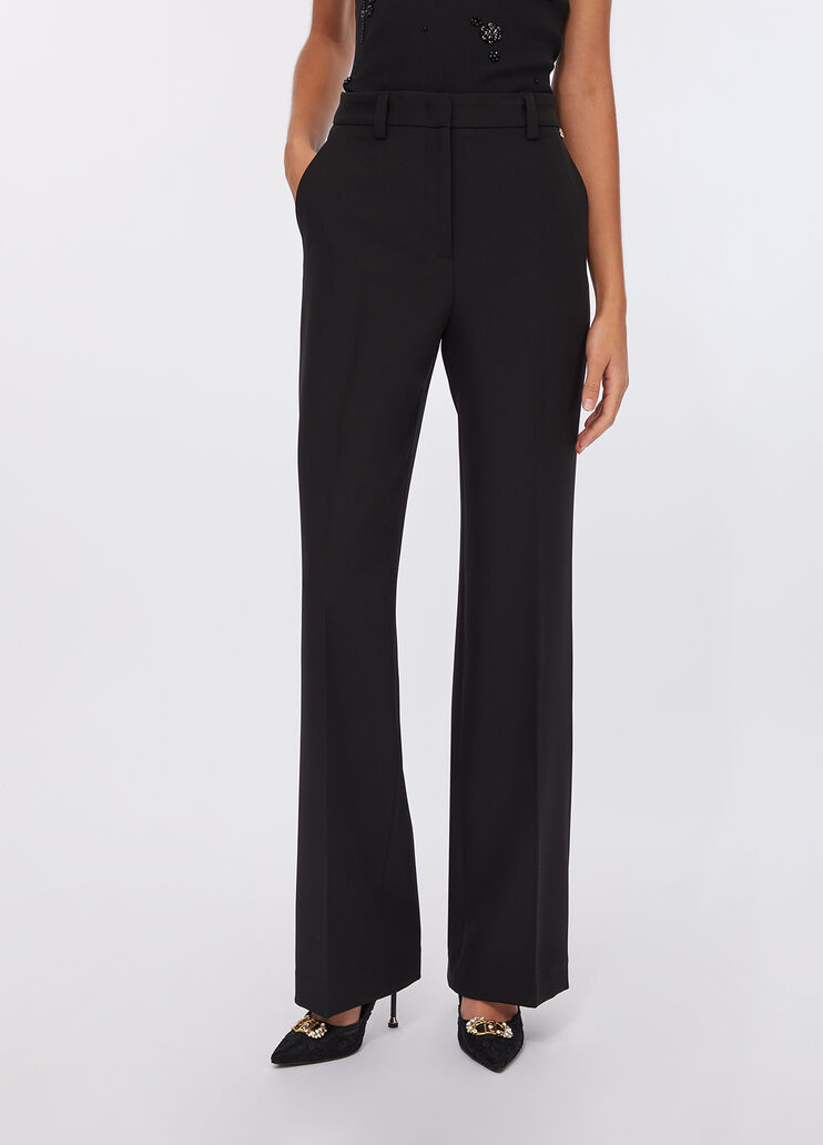 Pantalon palazzo élégant noir Liu Jo - medium Pantalon palazzo élégant noir Liu Jo - medium