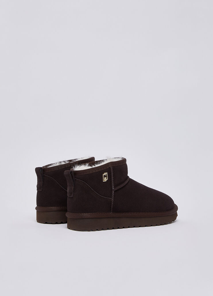 Stiefeletten aus Veloursleder Mokka Liu Jo - medium