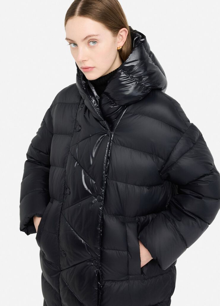 Quilted nylon coat black Liu Jo - medium Quilted nylon coat black Liu Jo - medium