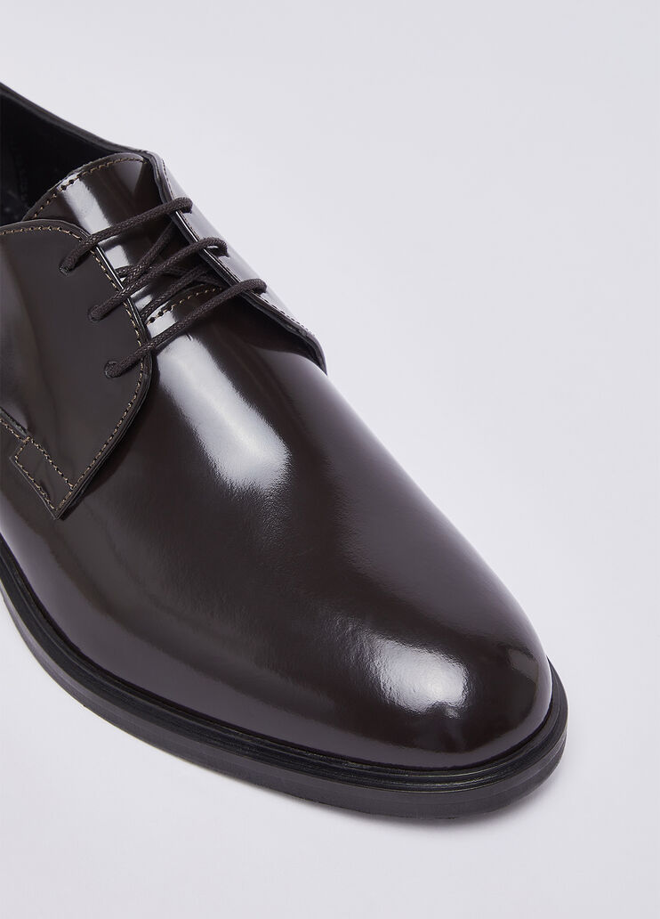 Leather lace-up shoes dark brown Liu Jo - medium