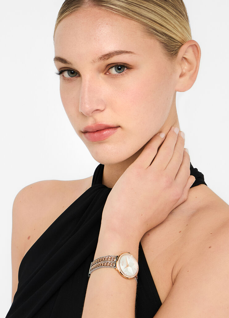 Steel multi-strand watch silver tone Liu Jo - medium Steel multi-strand watch silver tone Liu Jo - medium