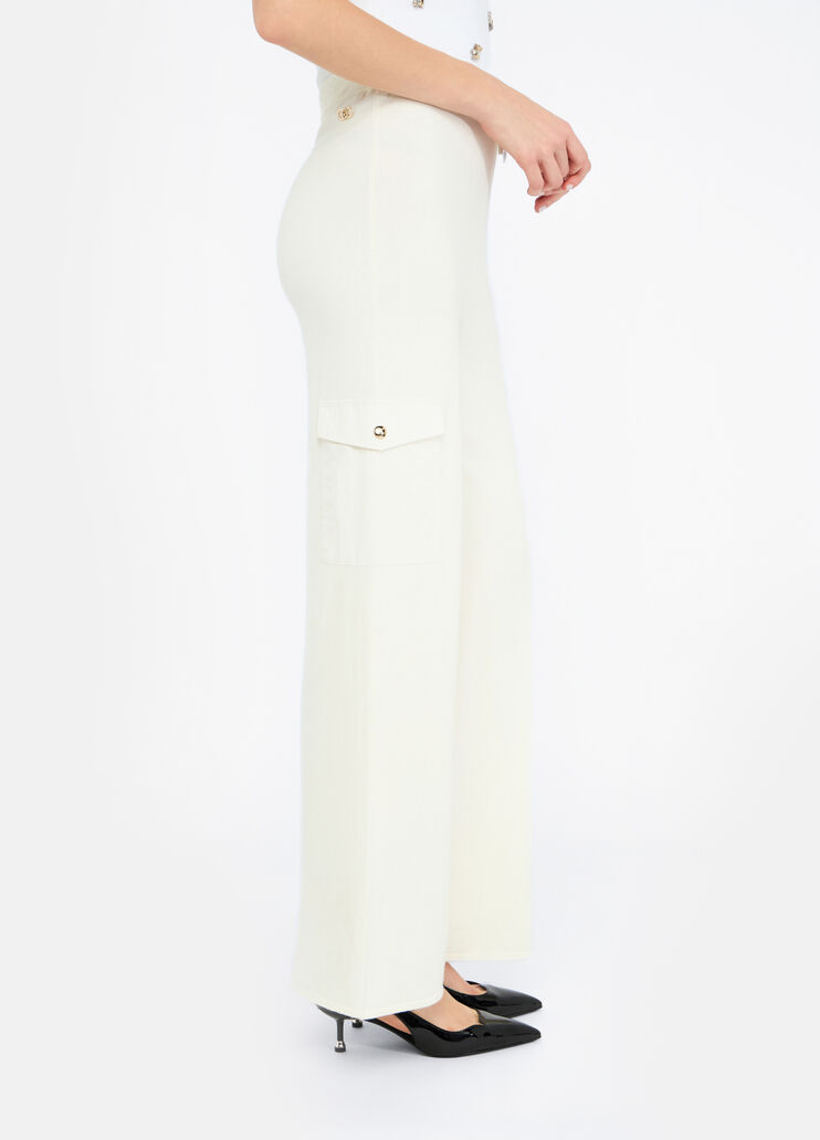 Liu Jo Better trousers milk white Liu Jo - large image number 3 Liu Jo Better trousers milk white Liu Jo - large image number 3