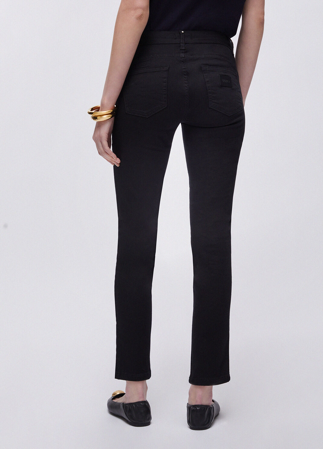 Skinny-Hose Schwarz Liu Jo - large image number 1