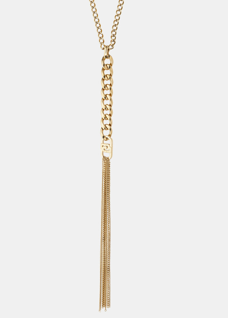 Necklace with metal tassel gold Liu Jo - large image number 2 Necklace with metal tassel gold Liu Jo - large image number 2