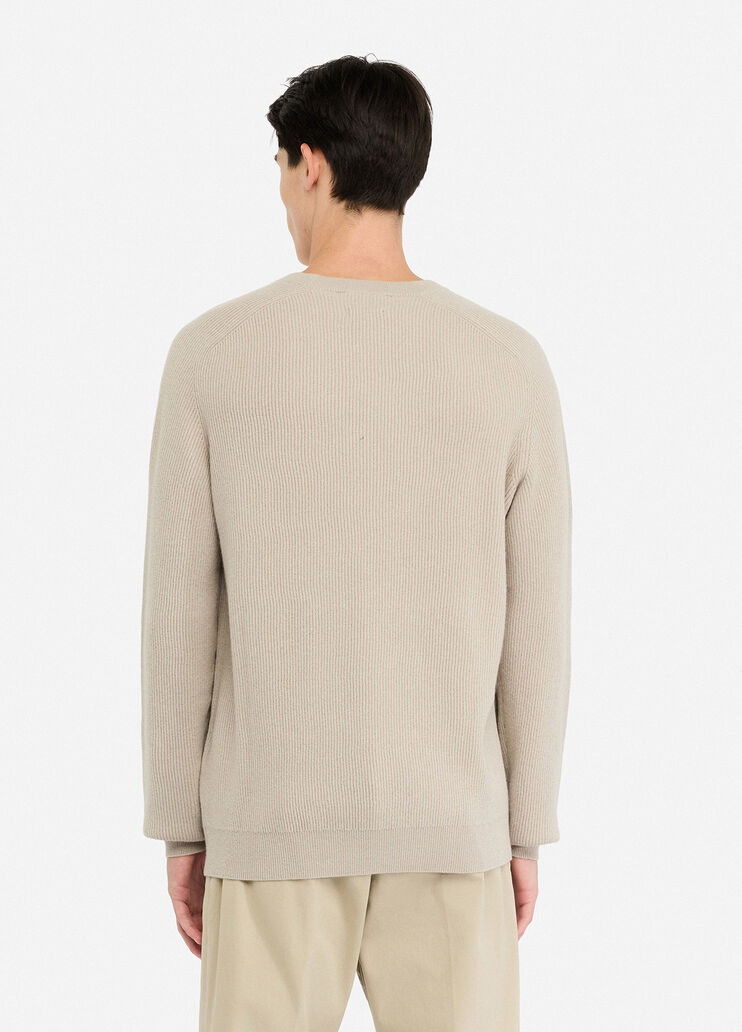 Wool and cashmere jumper fog grey Liu Jo - large image number 1