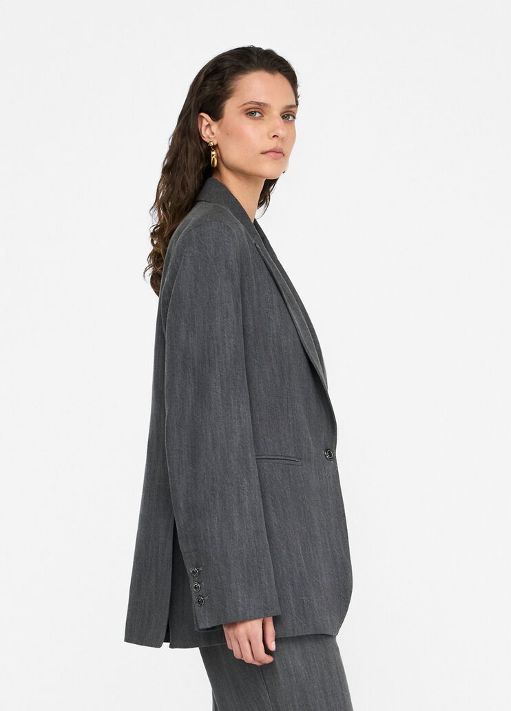Blazer aus Denim Denim-Grau Liu Jo - medium Blazer aus Denim Denim-Grau Liu Jo - medium