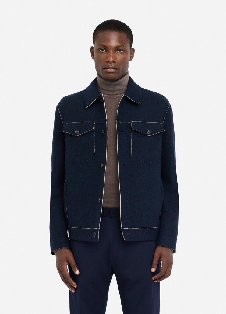 Wool jacket dark blue Liu Jo - medium Wool jacket dark blue Liu Jo - medium