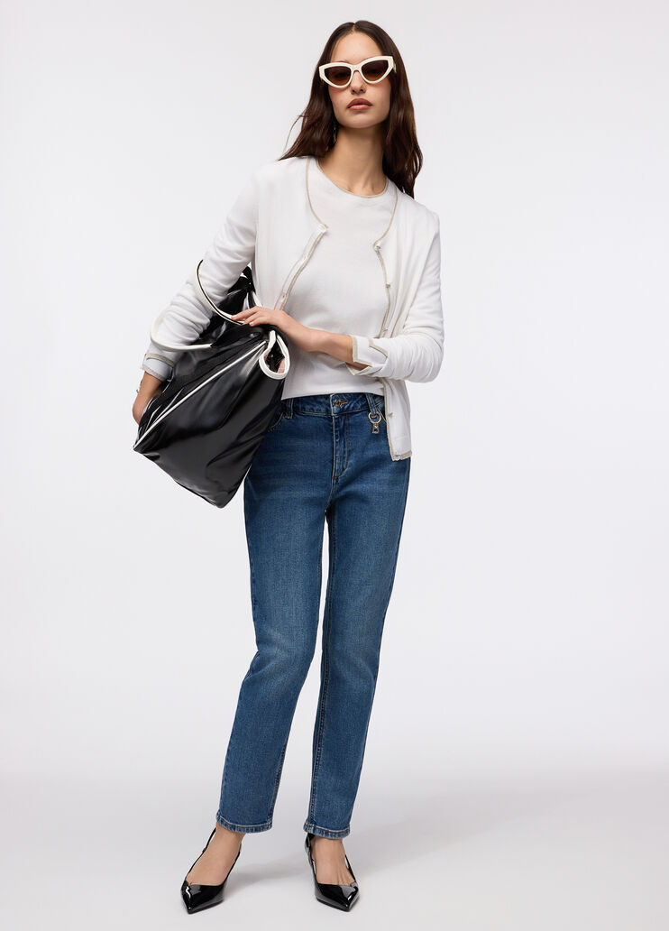 Jean skinny à taille haute Denim bleu foncé Liu Jo - medium