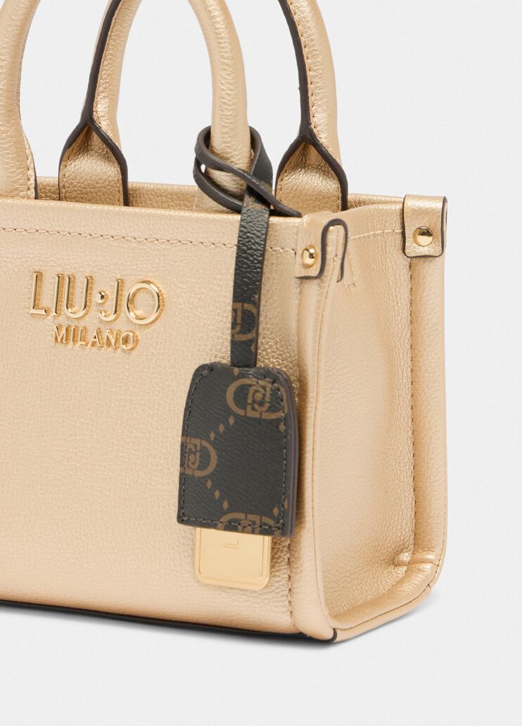 Mini bag with charm light gold Liu Jo - large image number 4 Mini bag with charm light gold Liu Jo - large image number 4