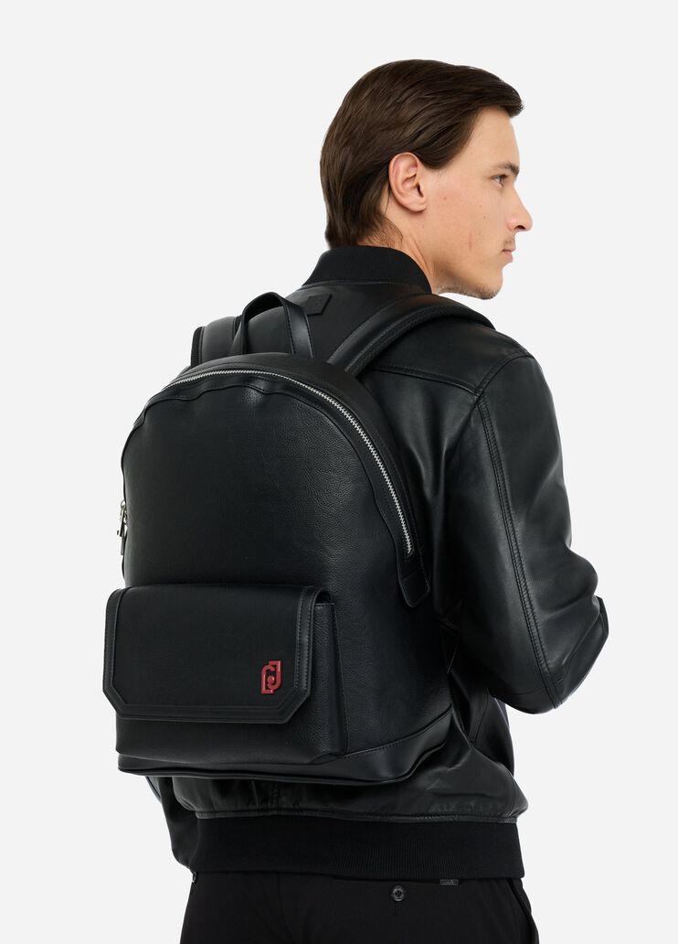 Tumbled backpack black Liu Jo - medium Tumbled backpack black Liu Jo - medium