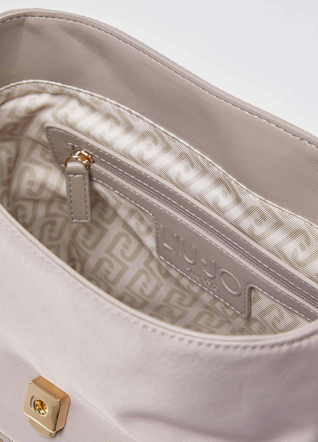 Rucksack aus Nylon mit M&uuml;nzfach Beige Liu Jo - large image number 5