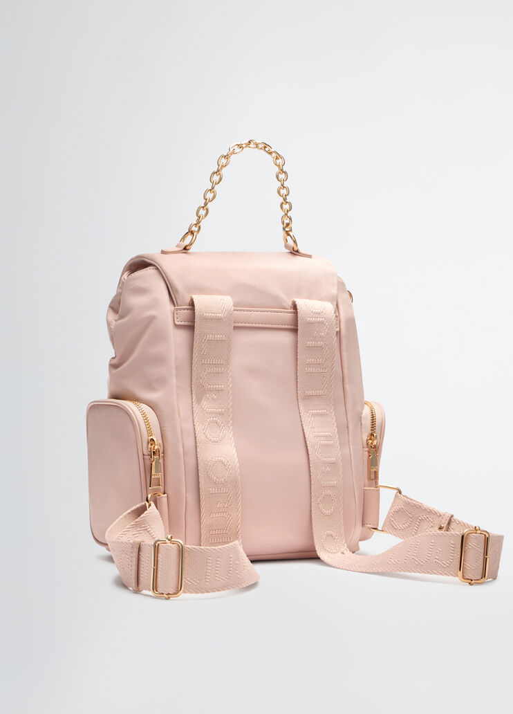 Nylon backpack powder pink Liu Jo - large image number 1 Nylon backpack powder pink Liu Jo - large image number 1