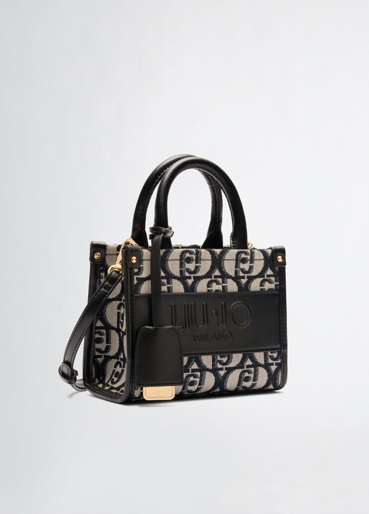 Mini bag with charm black Liu Jo - large image number 2 Mini bag with charm black Liu Jo - large image number 2